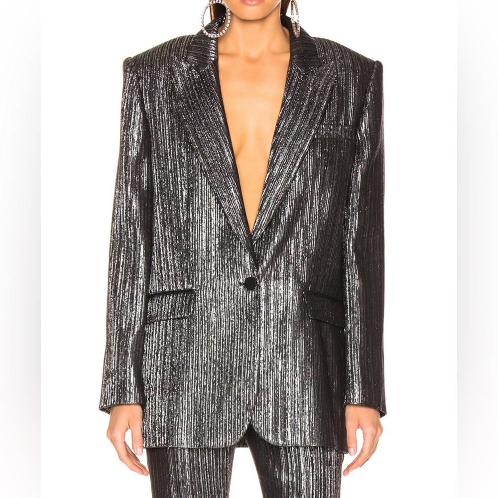 Double Breasted Metallic Isabel Marant Blazer